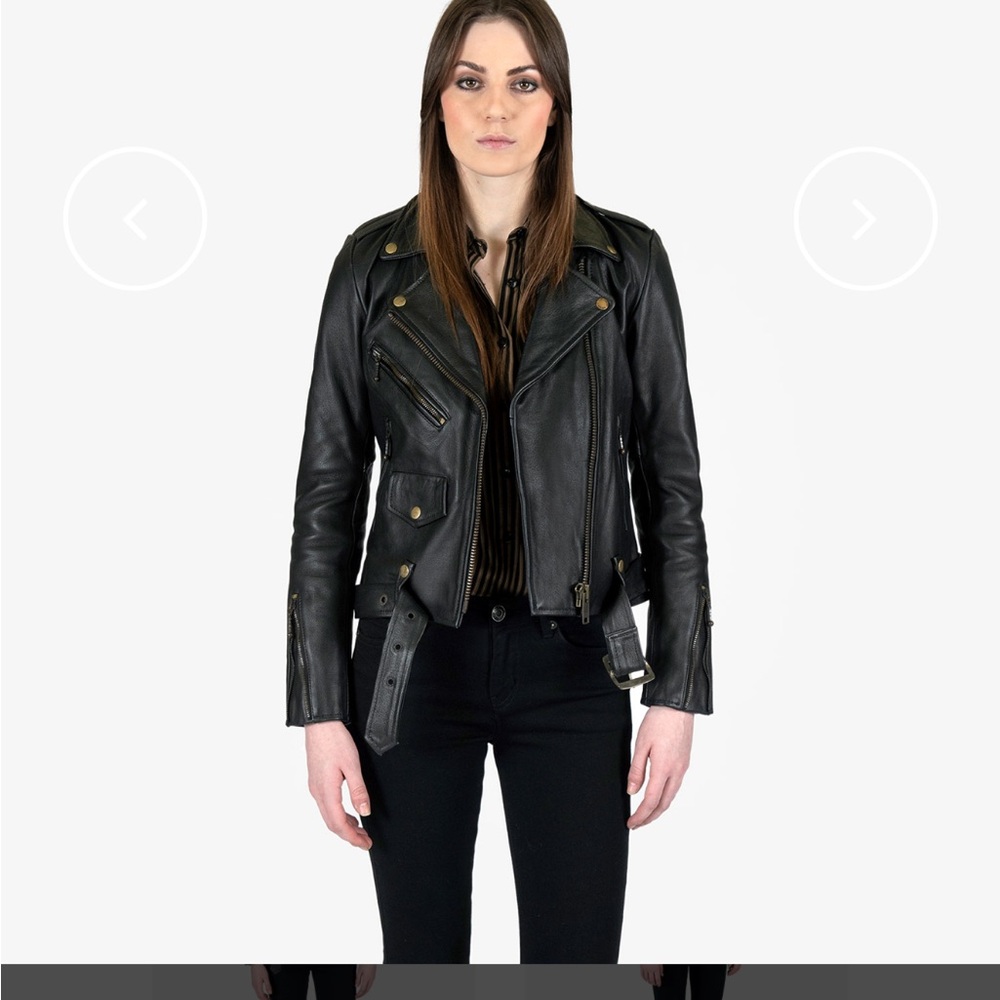 Straight to Hell Commando Leather Jacket